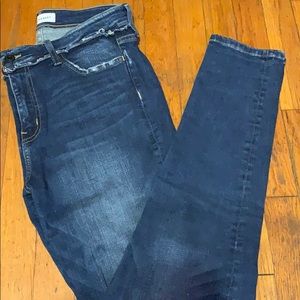 flying monkey fray high rise skinny jean